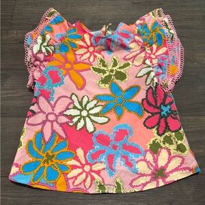 Colorful Floral Top